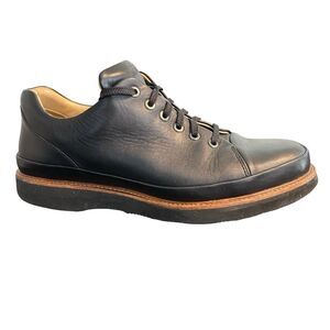 Men's Samuel Hubbard Black Leather DressFast Sneaker Shoe Size 9.5M